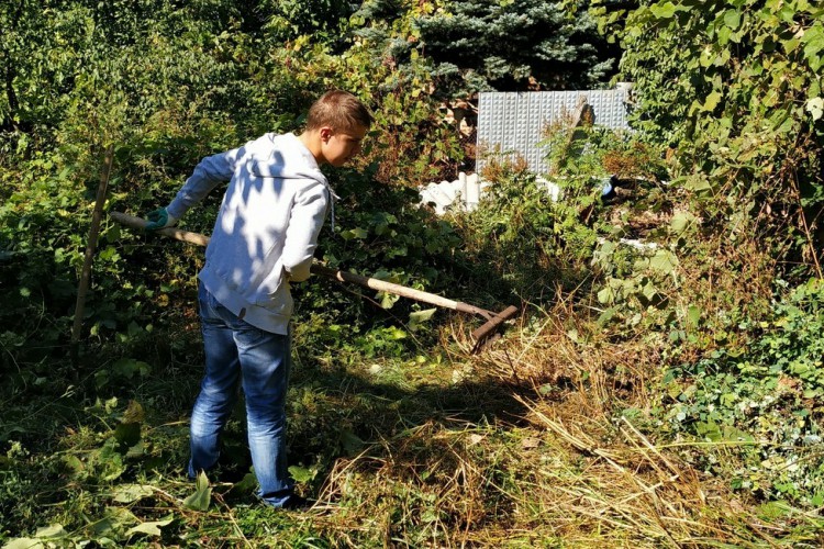 Волонтёры не сидят без дела